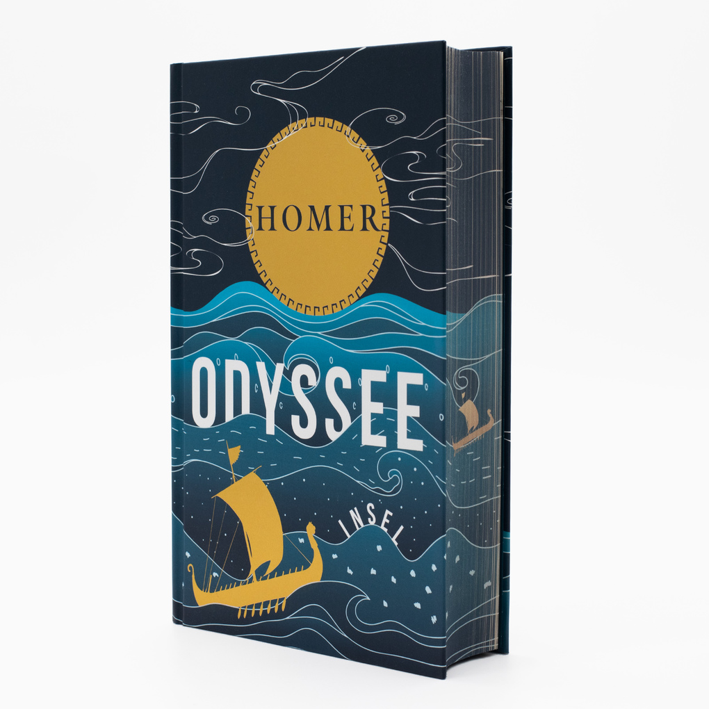 Weitere Ansicht: Die Odyssee. Schmuckausgabe mit Motiv-Farbschnitt | Homer