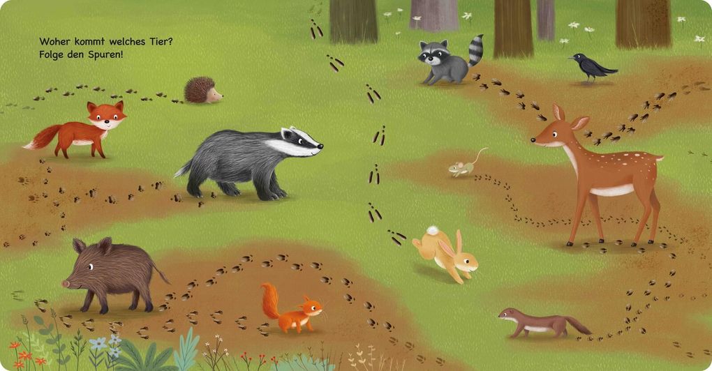 Weitere Ansicht: Tiere im Wald | Sibylle Schumann
