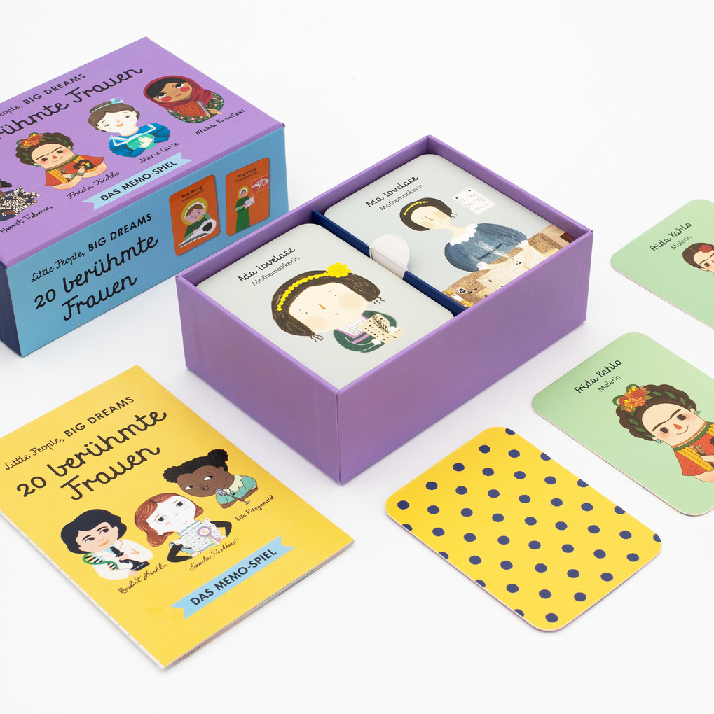 Weitere Ansicht: Little People, BIG DREAMS - Das Memo-Spiel | María Isabel Sánchez Vegara