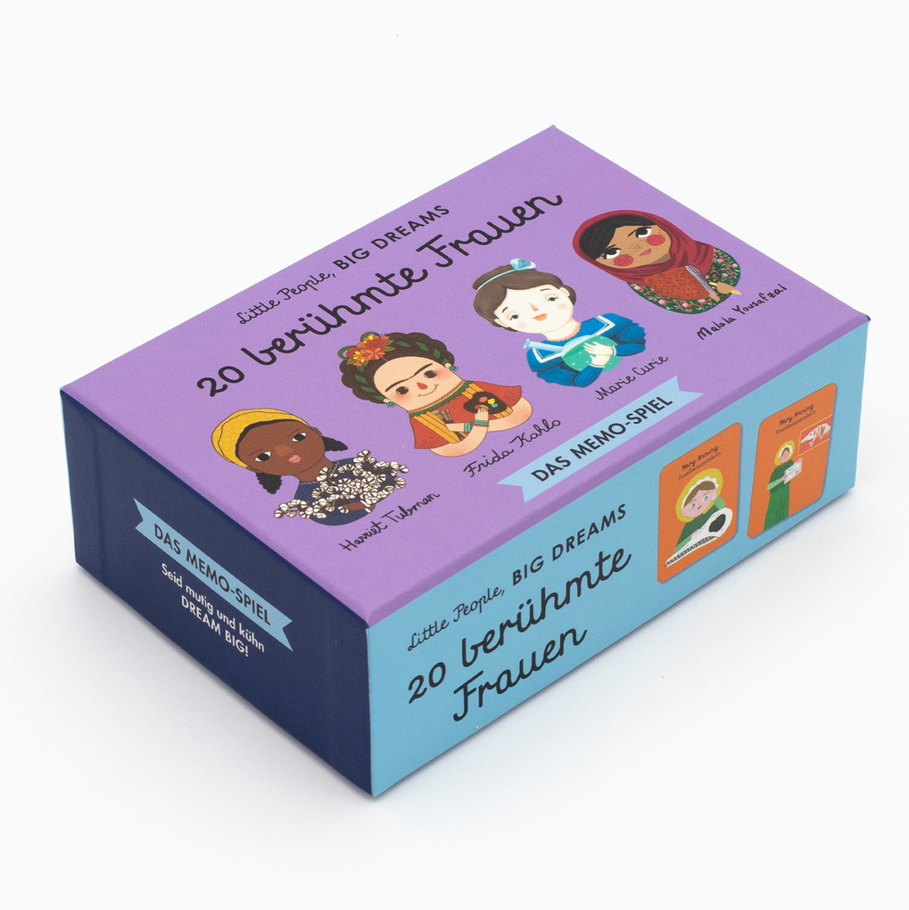 Weitere Ansicht: Little People, BIG DREAMS - Das Memo-Spiel | María Isabel Sánchez Vegara