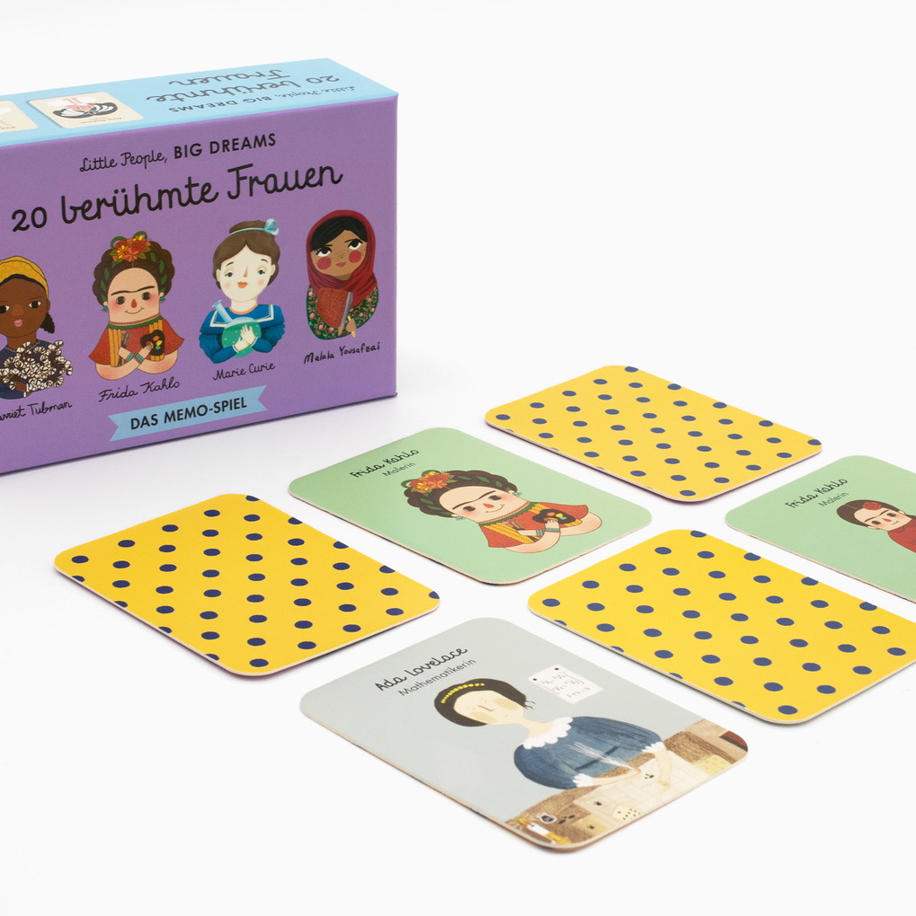 Weitere Ansicht: Little People, BIG DREAMS - Das Memo-Spiel | María Isabel Sánchez Vegara
