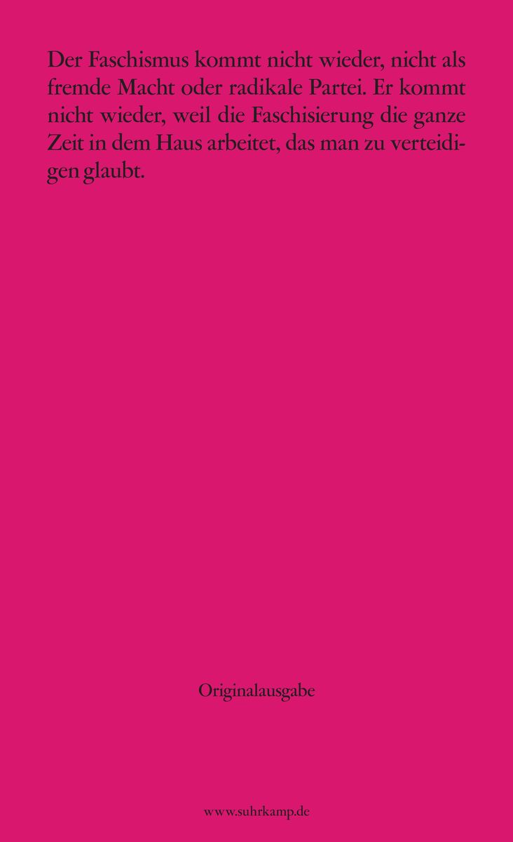 Weitere Ansicht: Faschisierung | Simon Strick