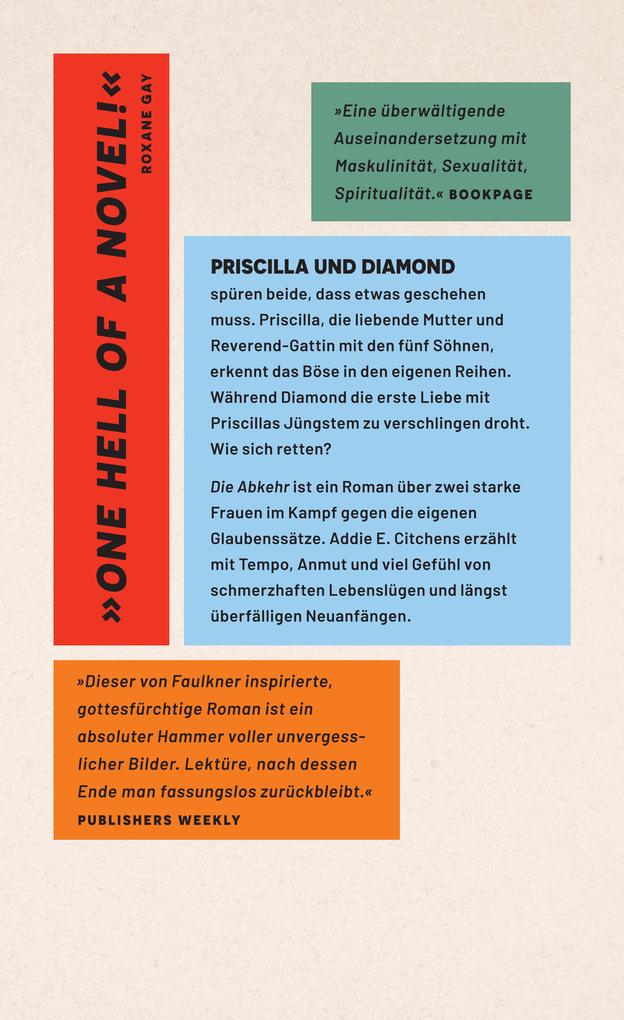 Weitere Ansicht: Die Abkehr | Addie E. E. Citchens