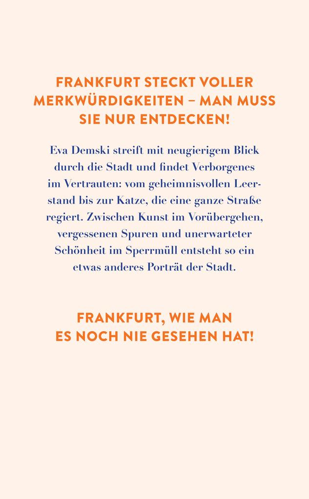 Weitere Ansicht: Frankfurt auf den zweiten Blick | Eva Demski