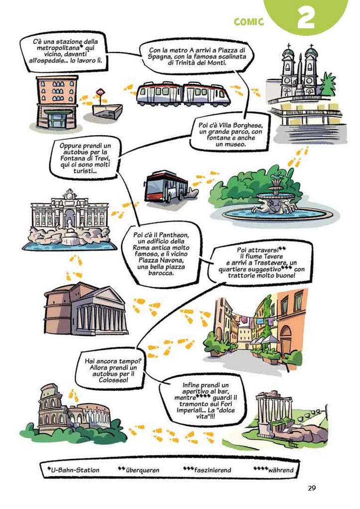 Weitere Ansicht: PONS Sprachlern-Comic Italienisch