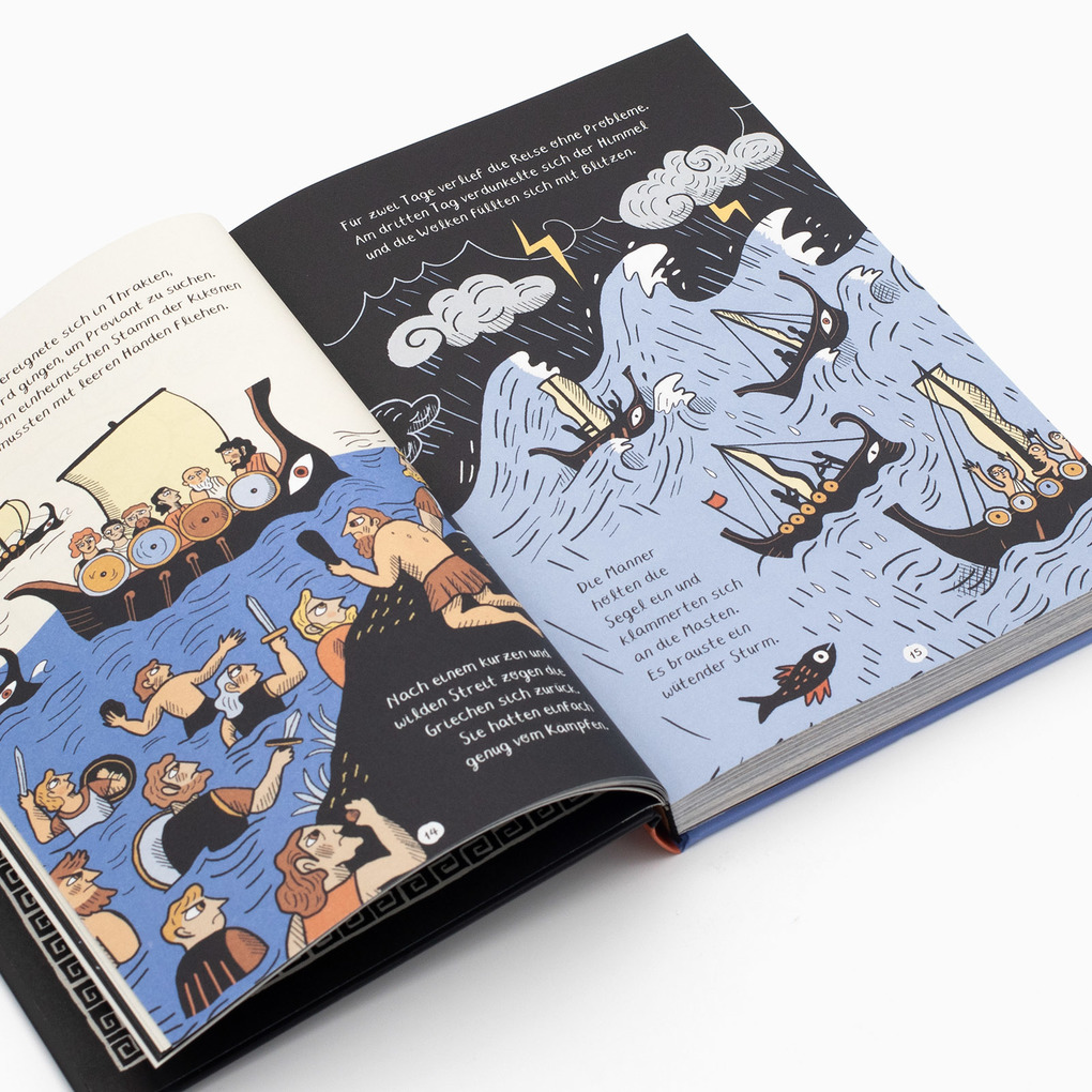 Weitere Ansicht: Die Odyssee. Graphic Novel | Nicolás Schuff