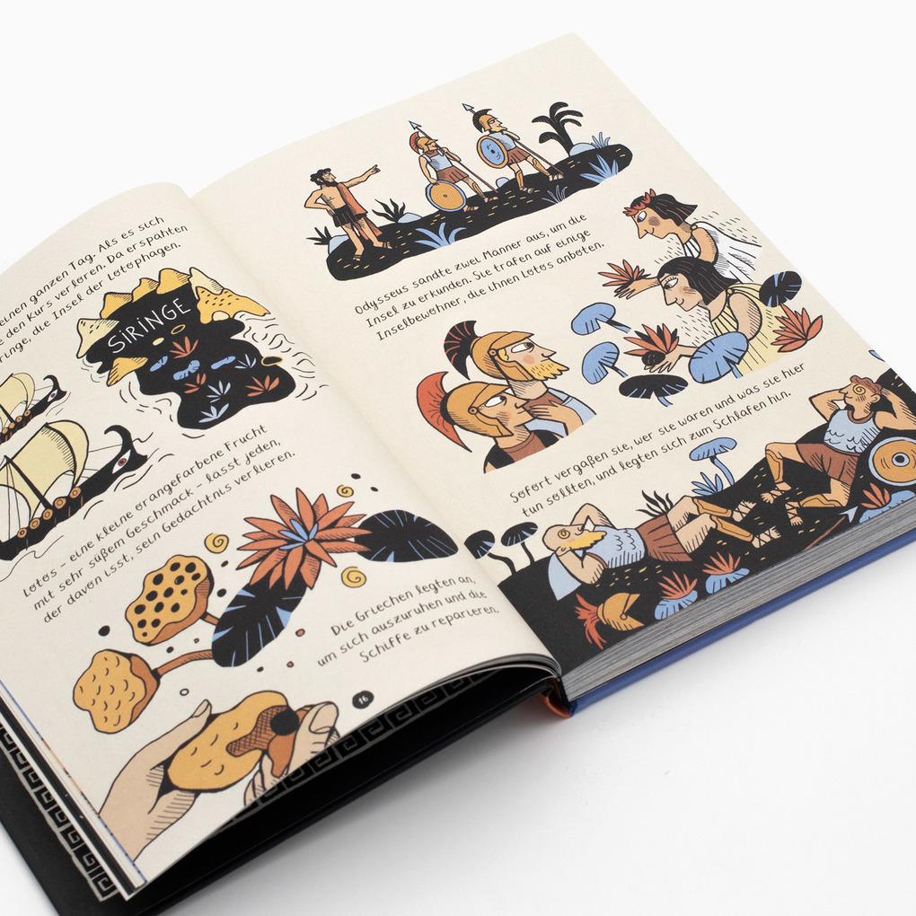 Weitere Ansicht: Die Odyssee. Graphic Novel | Nicolás Schuff