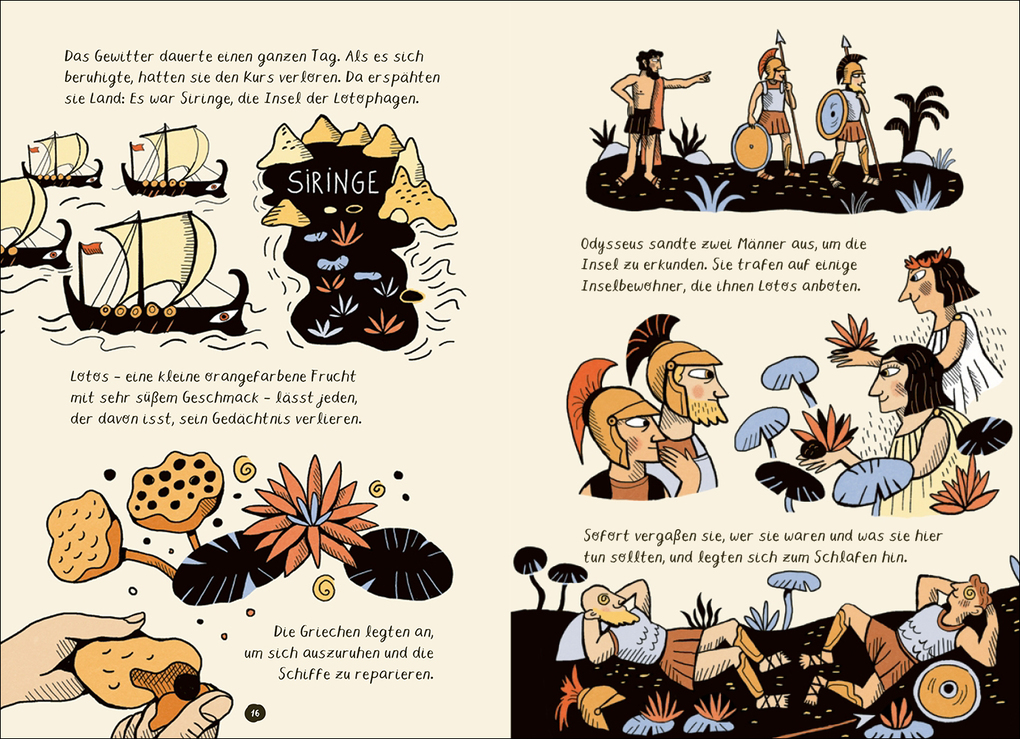 Weitere Ansicht: Die Odyssee. Graphic Novel | Nicolás Schuff