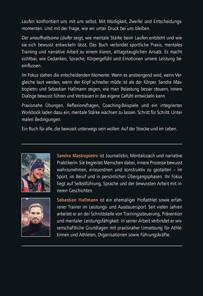 Weitere Ansicht: Der unaufhaltsame Läufer | Sandra Mastropietro, Sebastian Hallmann