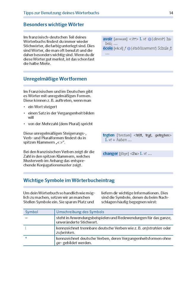 Weitere Ansicht: PONS Das große Schulwörterbuch Französisch