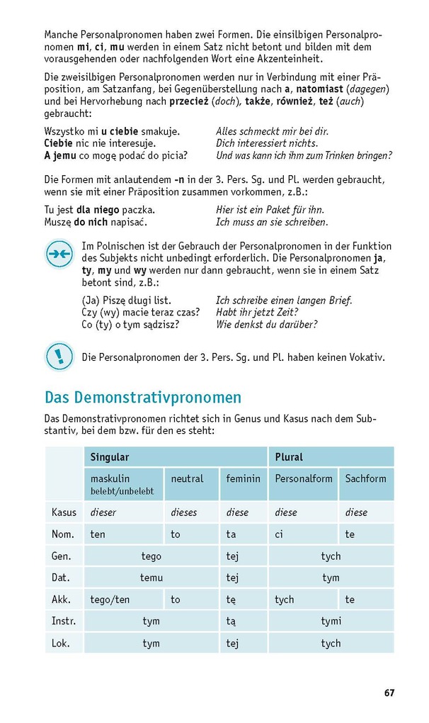 Weitere Ansicht: PONS Grammatik kurz & bündig Polnisch