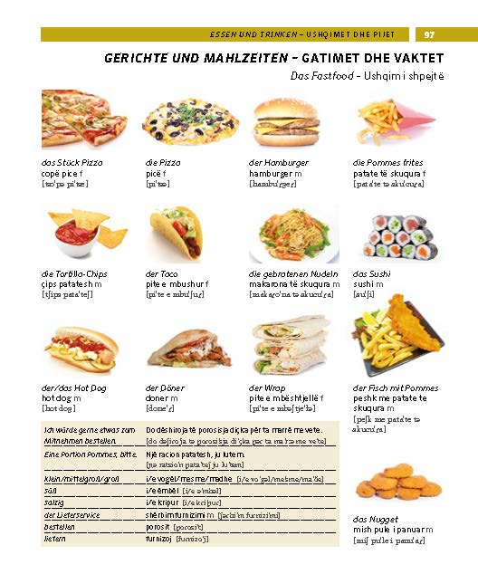 Weitere Ansicht: PONS Bildwörterbuch Albanisch