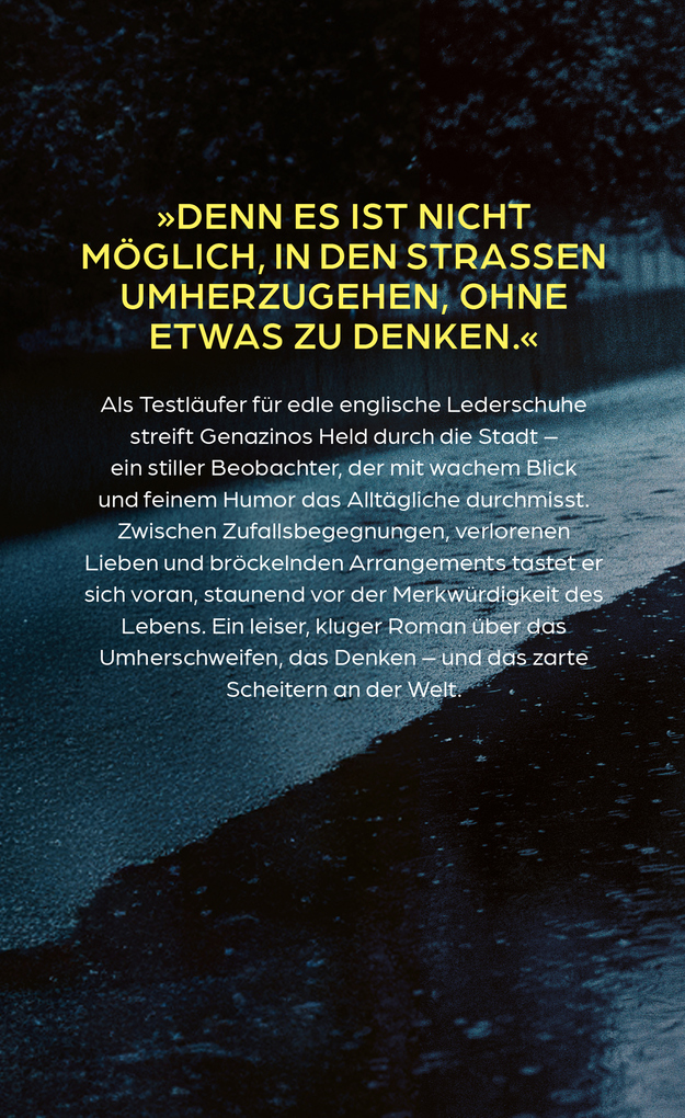 Weitere Ansicht: Ein Regenschirm für diesen Tag | Wilhelm Genazino