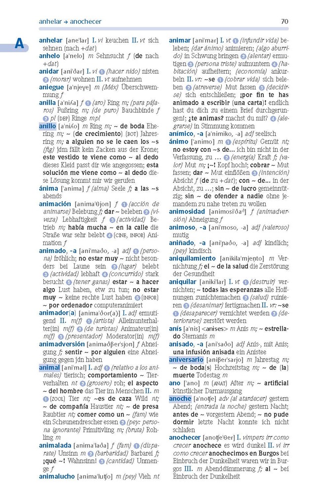 Weitere Ansicht: PONS Das große Schulwörterbuch Spanisch