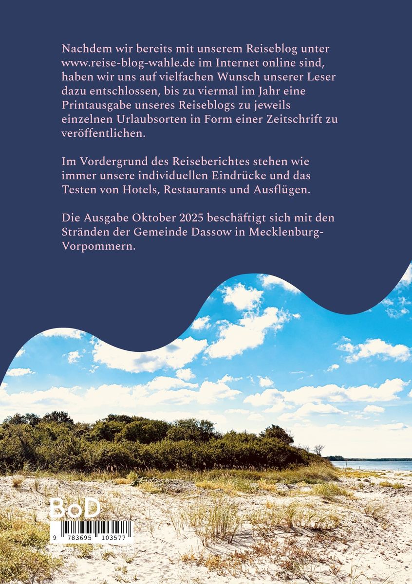 Weitere Ansicht: Reiseblog Wahle Ausgabe Oktober 2025 | Stefan Wahle