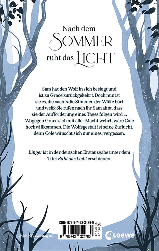 Weitere Ansicht: Linger (Die Wölfe von Mercy Falls, Band 2) | Maggie Stiefvater