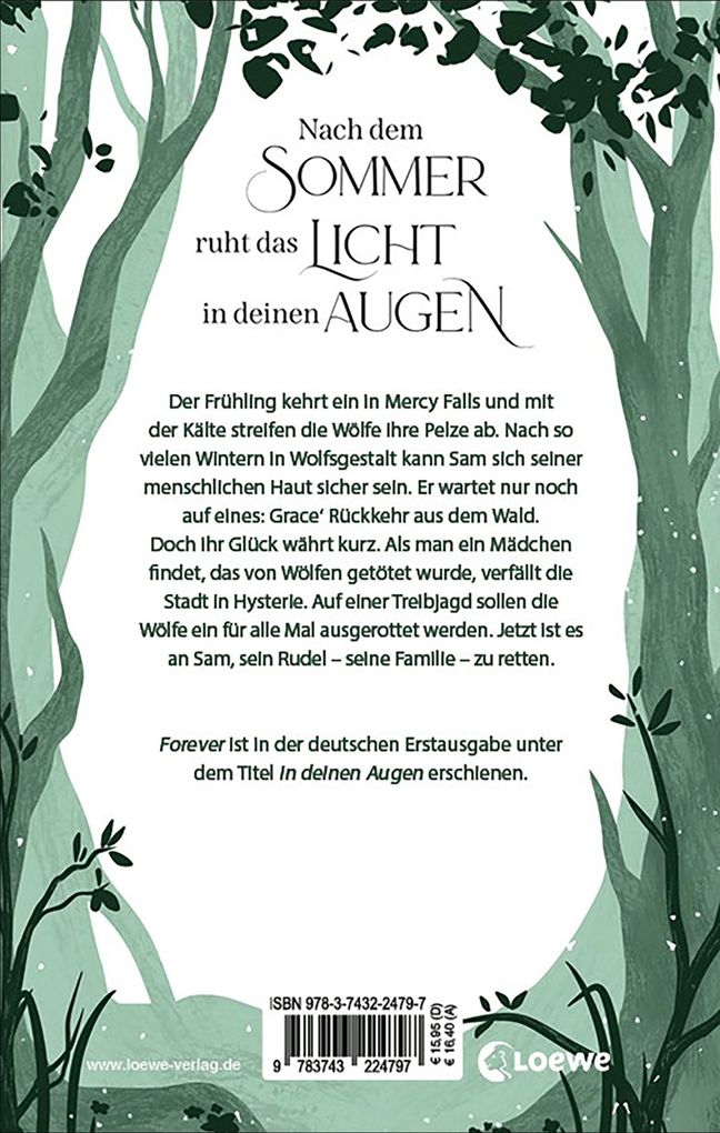 Weitere Ansicht: Forever (Die Wölfe von Mercy Falls, Band 3) | Maggie Stiefvater
