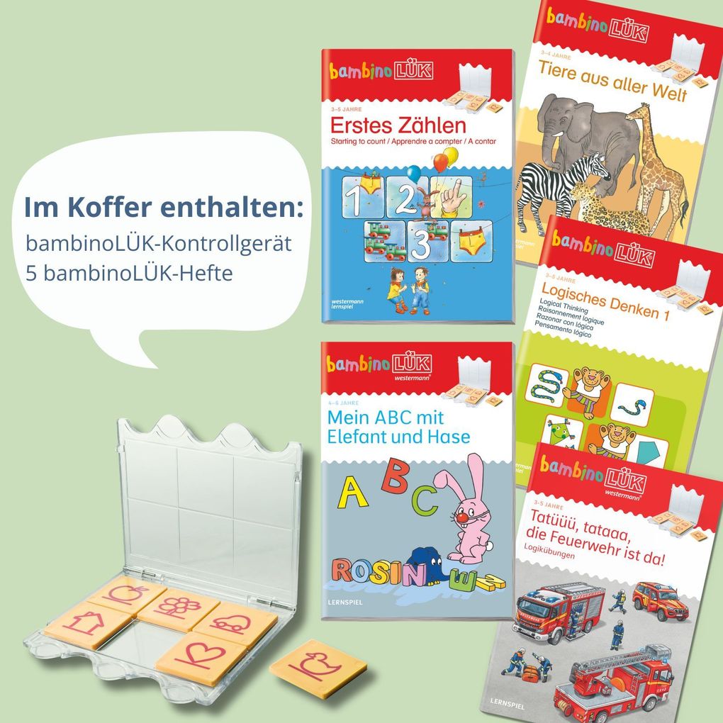 Weitere Ansicht: bambinoLÜK. Kindergarten/Vorschule bambinoLÜK-Koffer