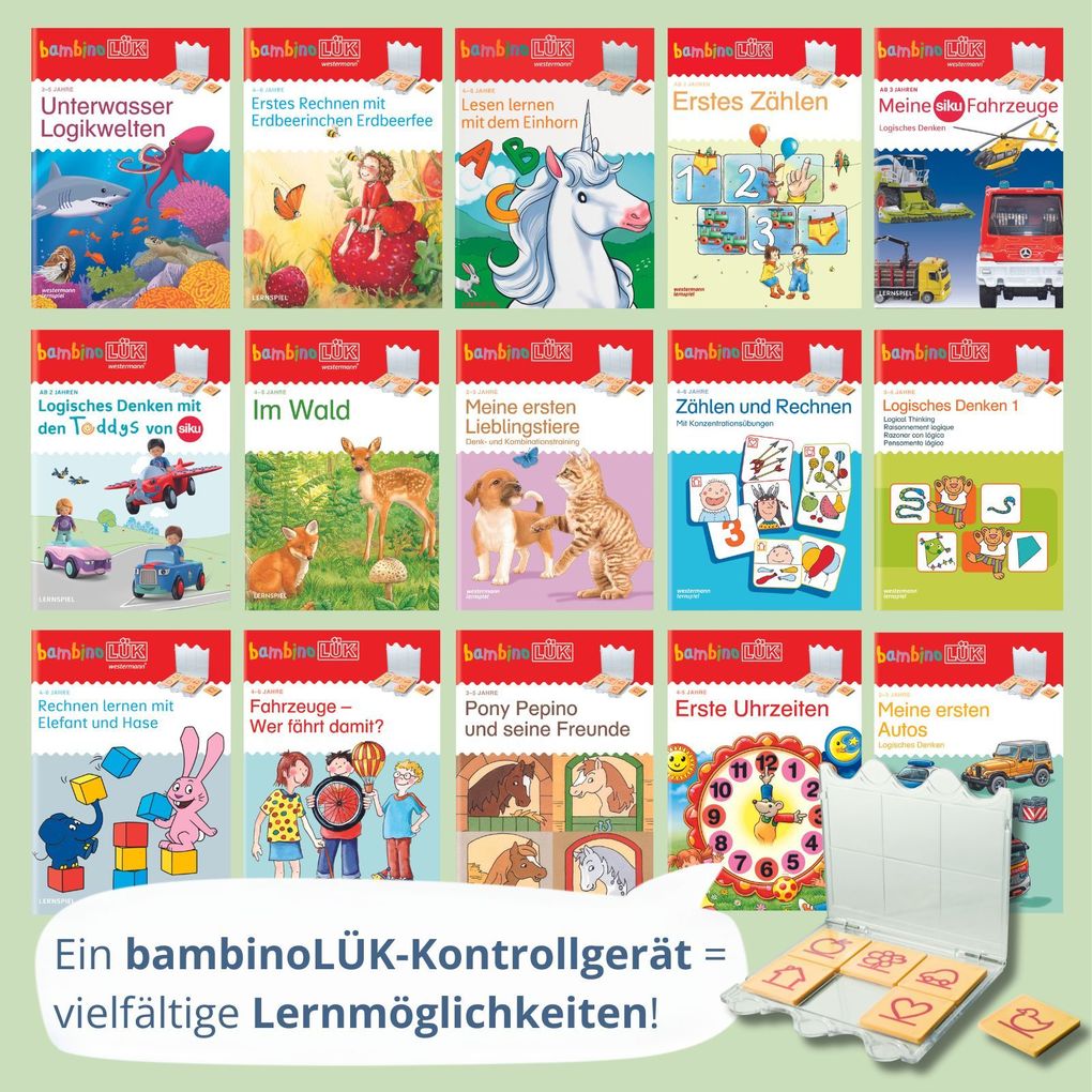 Weitere Ansicht: bambinoLÜK. Kindergarten/Vorschule bambinoLÜK-Koffer