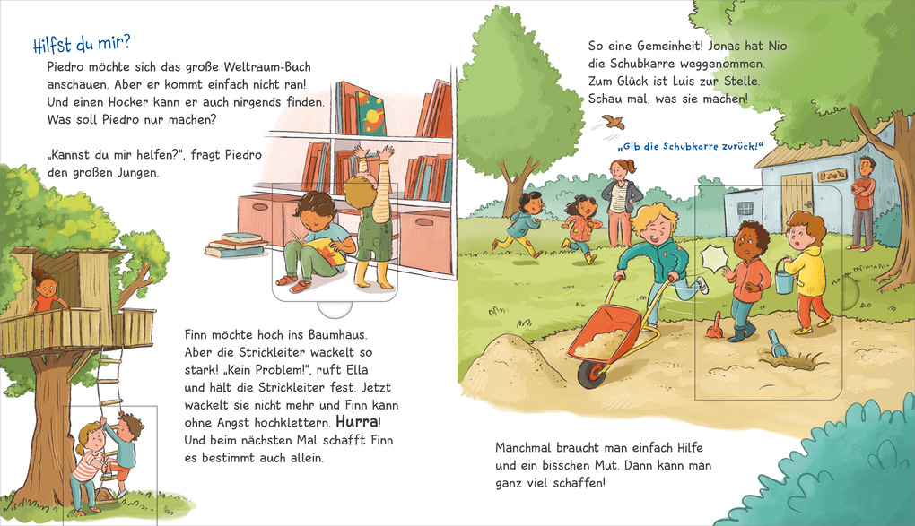 Weitere Ansicht: WAS IST WAS Meine Welt Band 22 Mutig und stark - ich trau mich was! | Andrea Weller-Essers