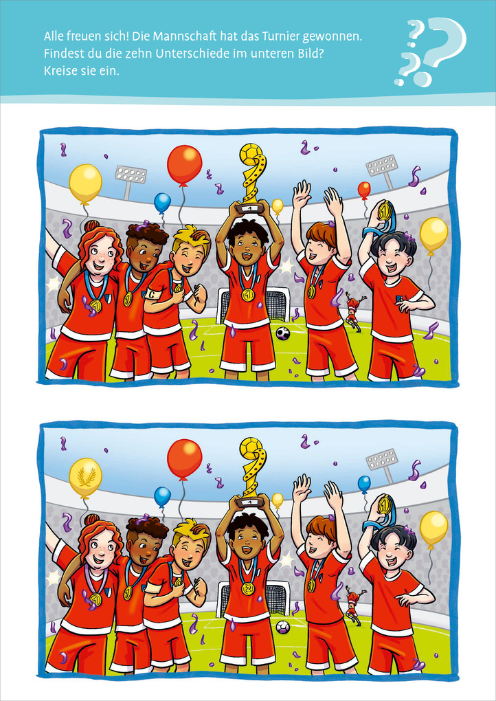 Weitere Ansicht: Rätselstark. Fußball