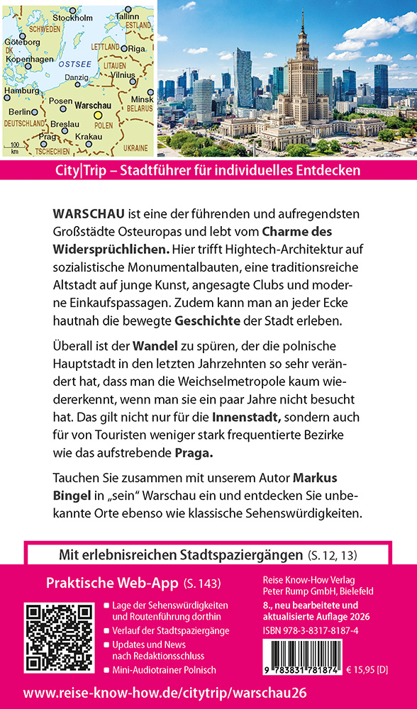 Weitere Ansicht: Reise Know-How CityTrip Warschau | Markus Bingel