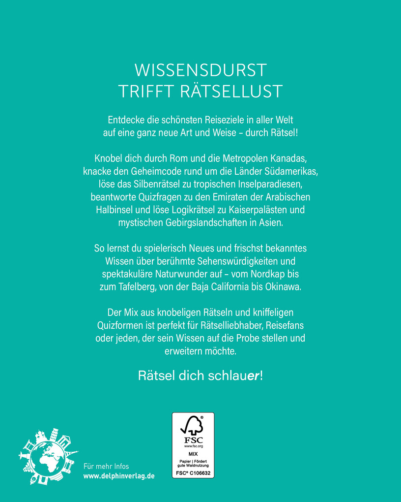 Weitere Ansicht: Reise um die Welt I Wissen in Rätseln | Jan Votteler
