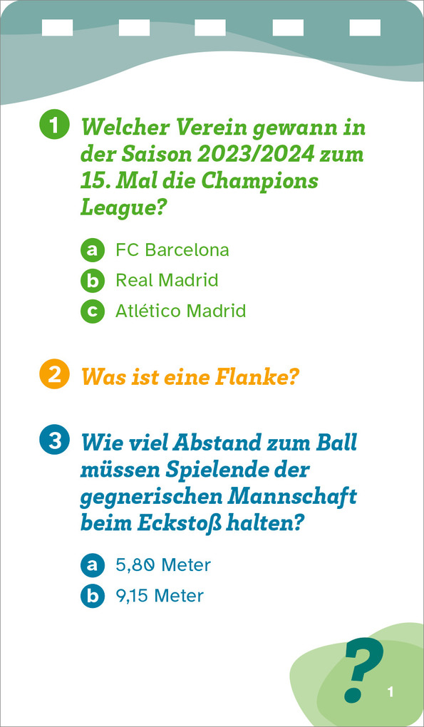 Weitere Ansicht: WAS IST WAS Quiz Fußball