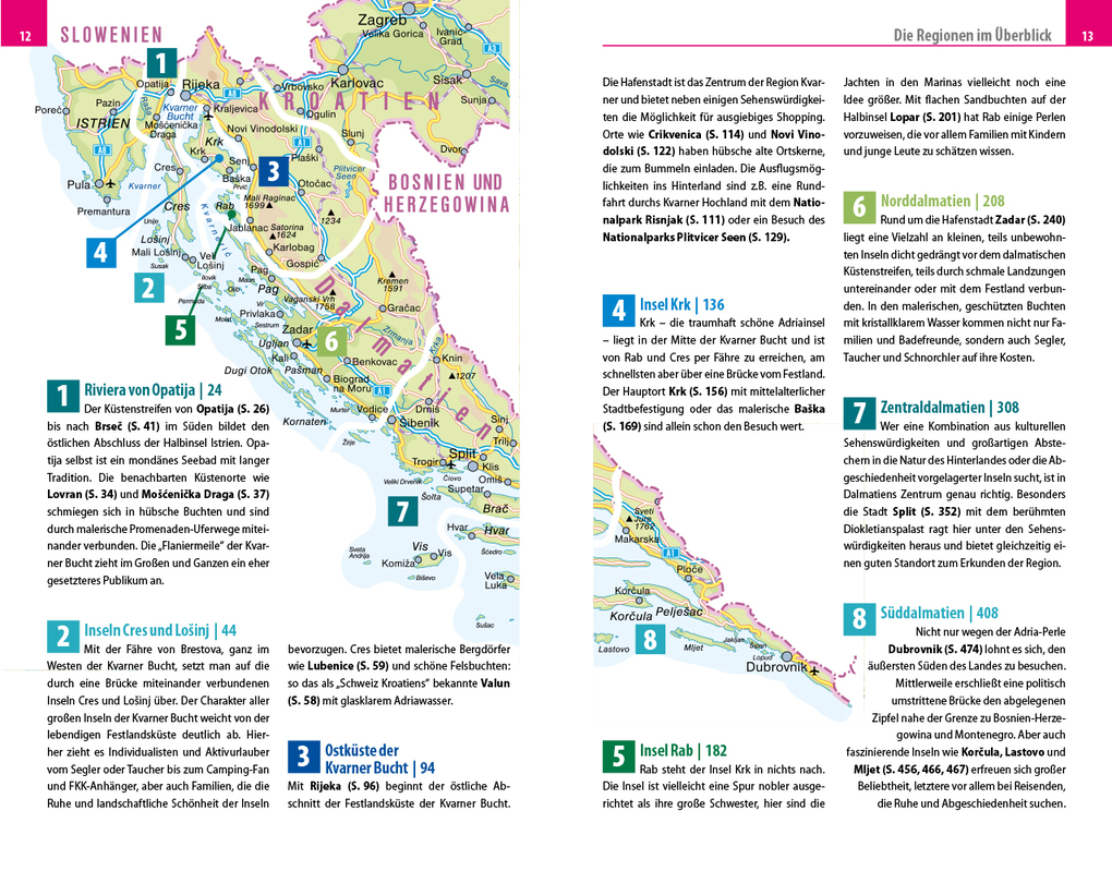 Weitere Ansicht: Reise Know-How Reiseführer Kroatien - Der Süden: Kvarner Bucht, Dalmatien, Adriaküste | Werner Lips, Markus Bingel