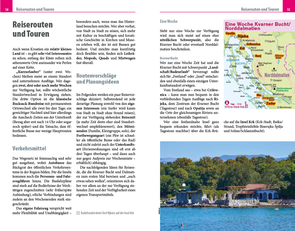 Weitere Ansicht: Reise Know-How Reiseführer Kroatien - Der Süden: Kvarner Bucht, Dalmatien, Adriaküste | Werner Lips, Markus Bingel