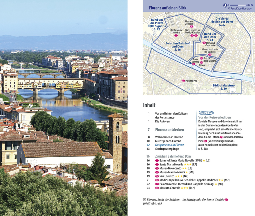 Weitere Ansicht: Reise Know-How CityTrip Florenz | Friedrich Köthe, Daniela Schetar