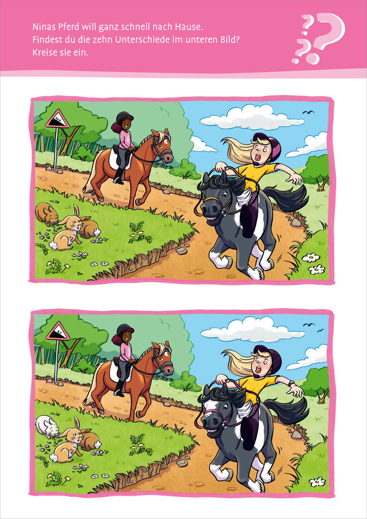 Weitere Ansicht: Rätselstark. Pferde