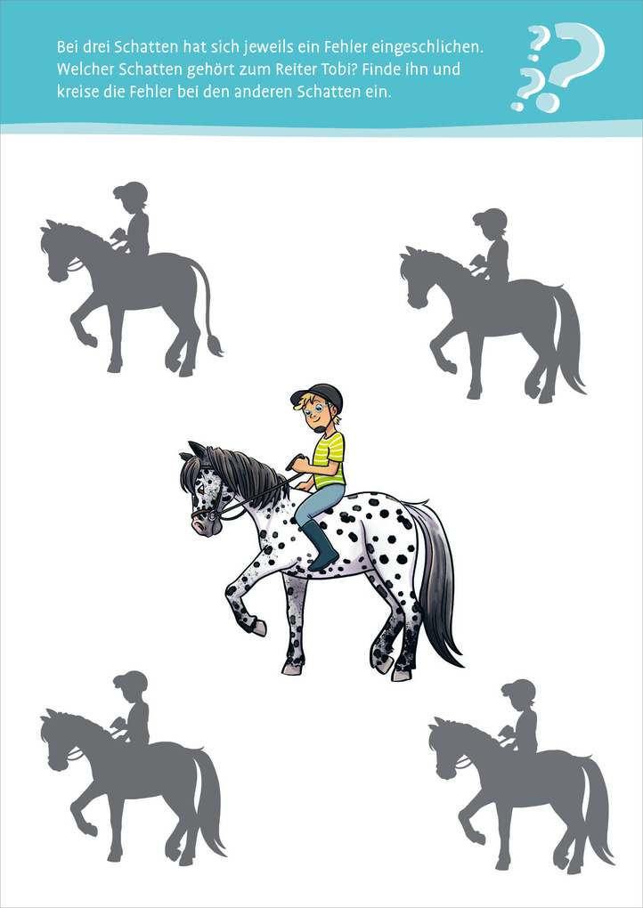 Weitere Ansicht: Rätselstark. Pferde