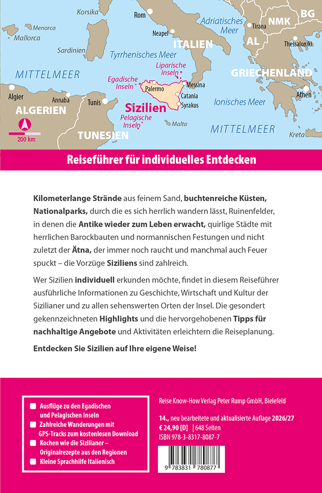 Weitere Ansicht: Reise Know-How Reiseführer Sizilien | Friedrich Köthe, Daniela Schetar