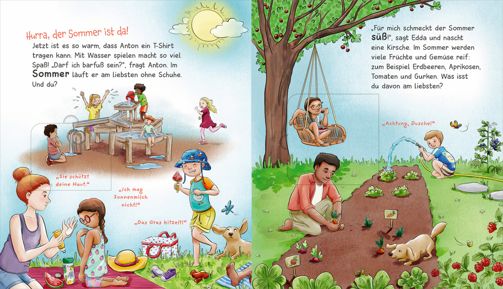 Weitere Ansicht: WAS IST WAS Meine Welt Band 21 Ich mag alle Jahreszeiten! | Alexandra Fabisch