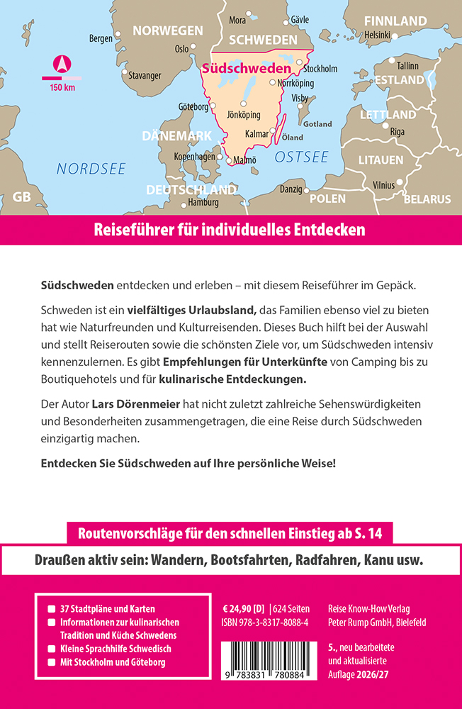 Weitere Ansicht: Reise Know-How Reiseführer Südschweden | Lars Dörenmeier