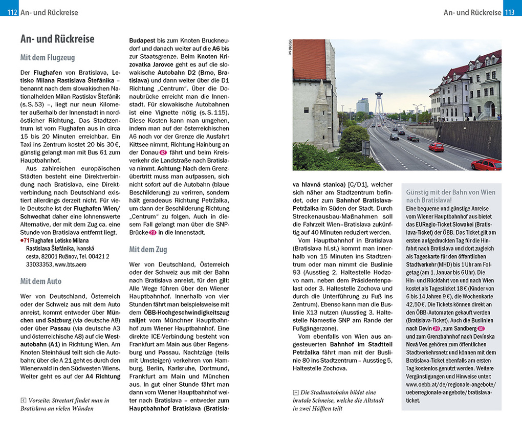 Weitere Ansicht: Reise Know-How CityTrip Bratislava / Pressburg | Sven Eisermann