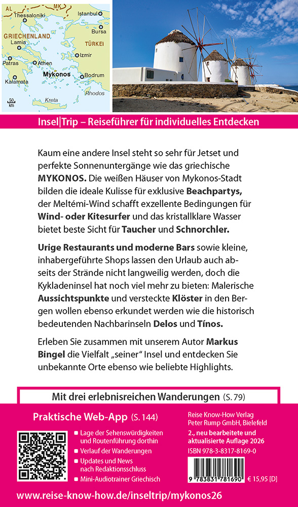 Weitere Ansicht: Reise Know-How InselTrip Mykonos mit Ausflug nach Delos und Tínos | Markus Bingel