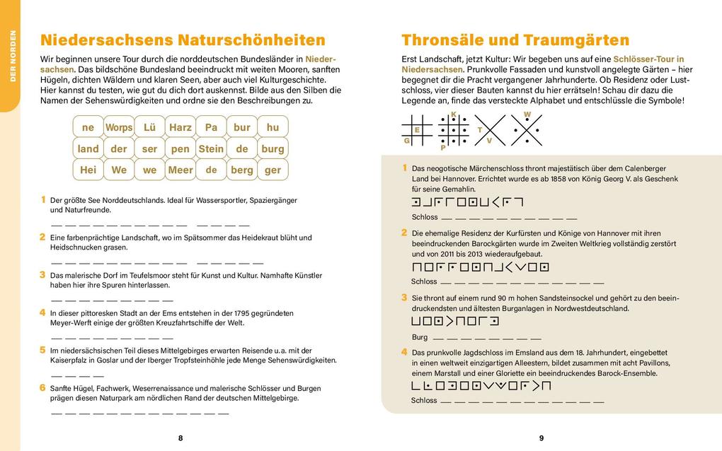 Weitere Ansicht: Reise durch Deutschland I Wissen in Rätseln | Jan Votteler