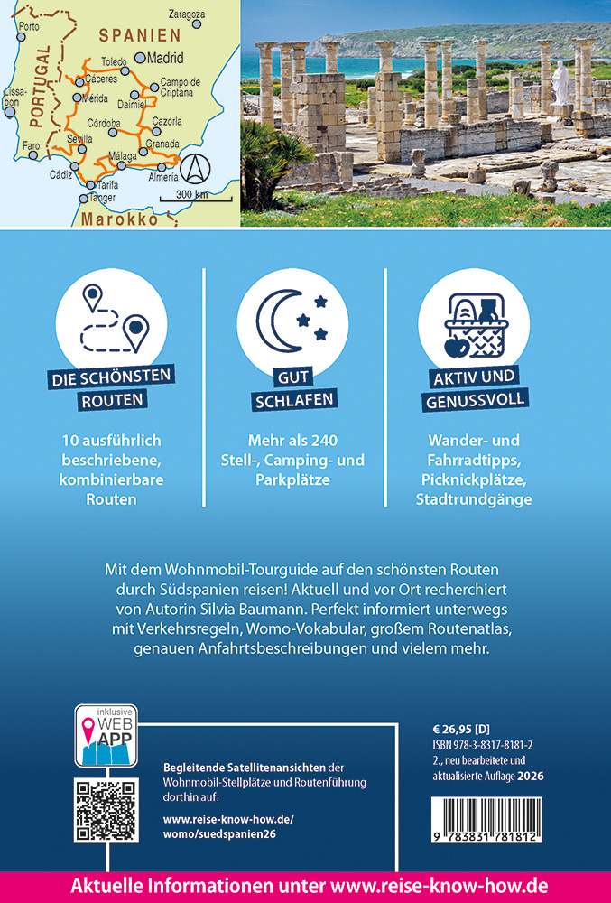 Weitere Ansicht: Reise Know-How Wohnmobil-Tourguide Südspanien: Andalusien, Extremadura, Kastilien-La Mancha | Silvia Baumann