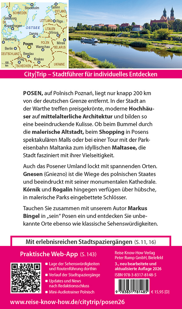 Weitere Ansicht: Reise Know-How CityTrip Posen / Pozna | Markus Bingel