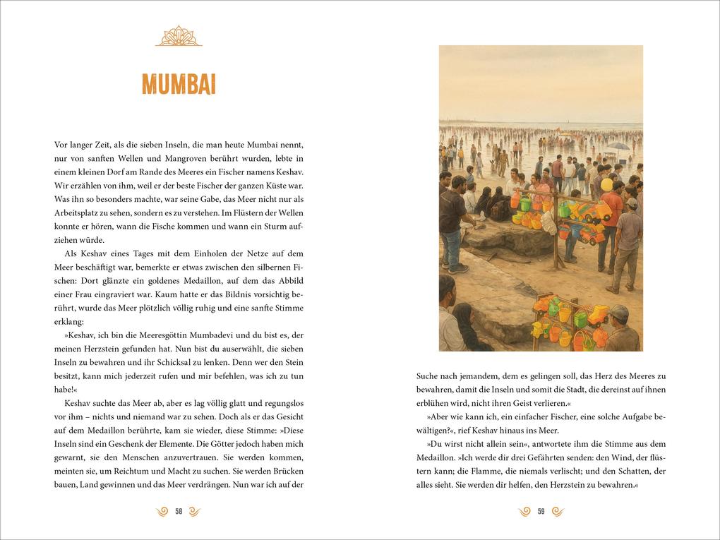 Weitere Ansicht: Indien in 65 Geschichten | Folke Tegetthoff