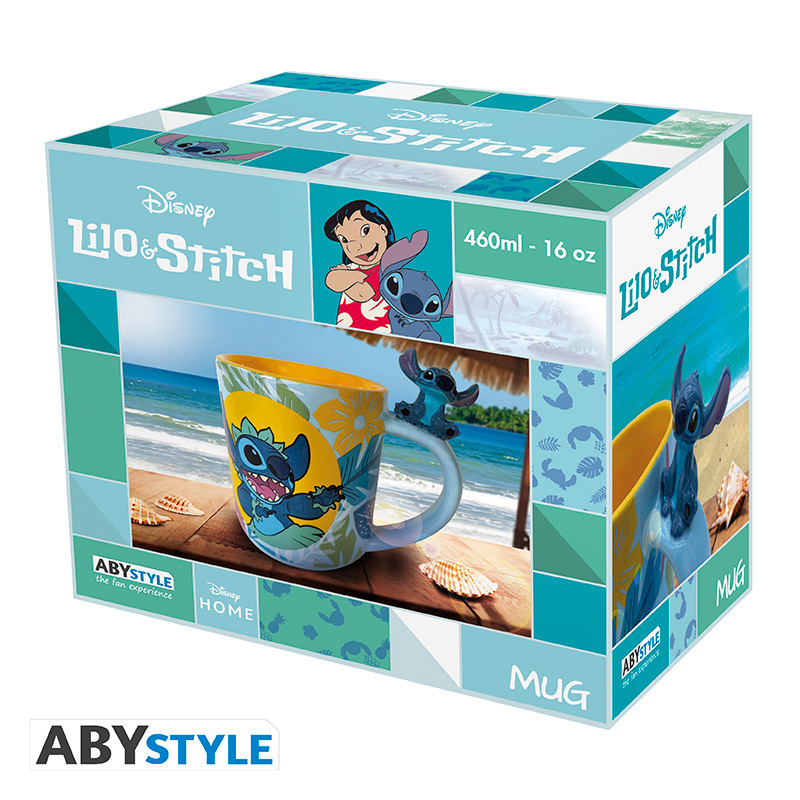 Weitere Ansicht: DISNEY - Mug 3D handle - Hawaiian Stitch