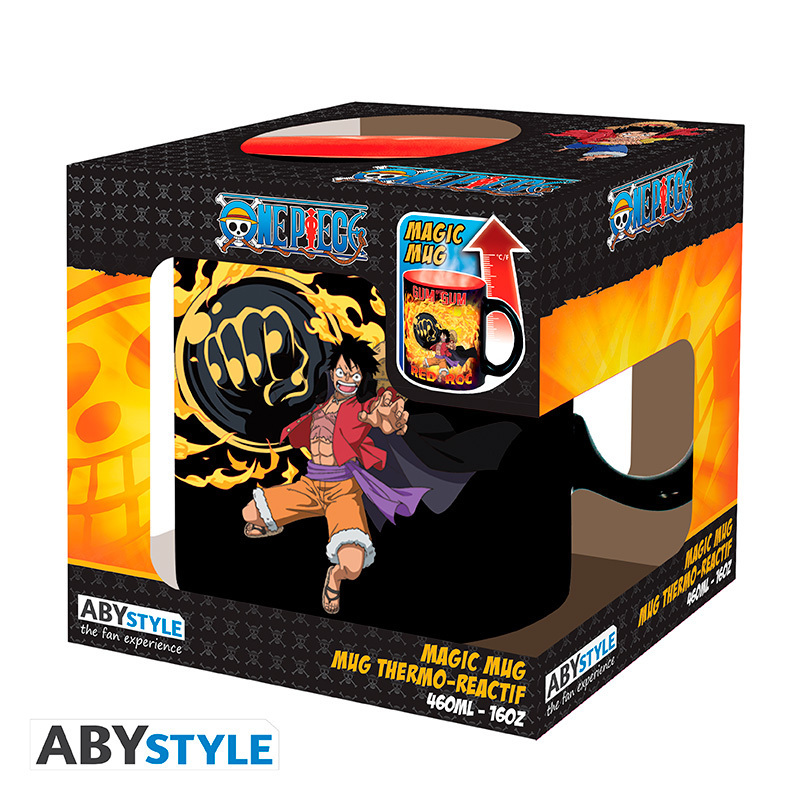 Weitere Ansicht: ONE PIECE - Mug Heat Change - 460 ml -Luffy vs Kaidou-cardboard box
