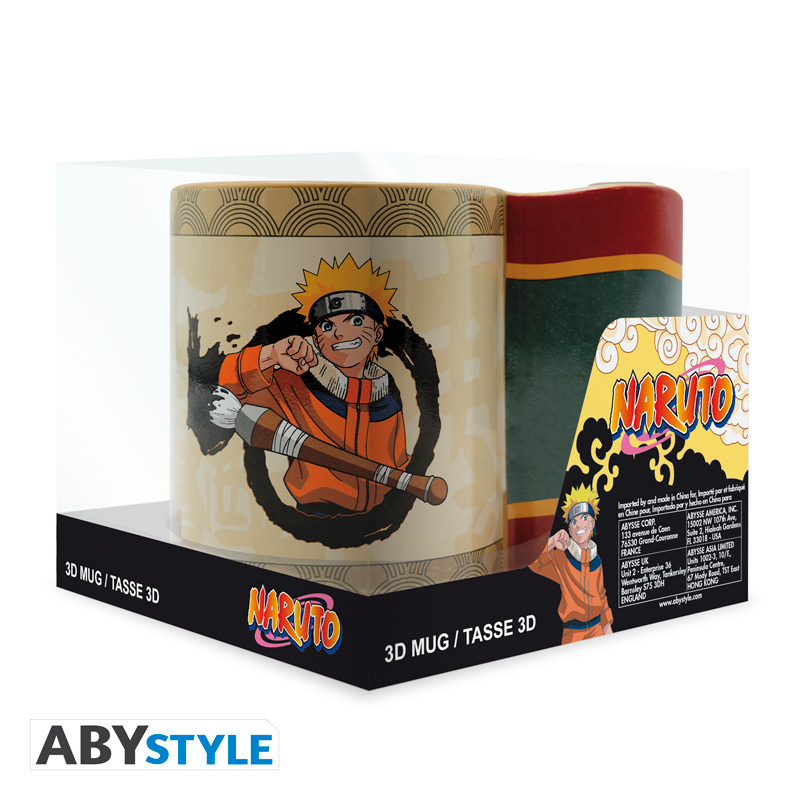 Weitere Ansicht: NARUTO - Mug 3D handle - Naruto scroll