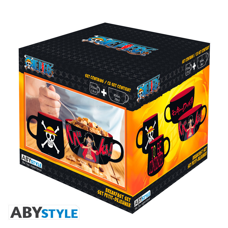 Weitere Ansicht: ONE PIECE - Breakfast Set Mug + Bowl - Luffy