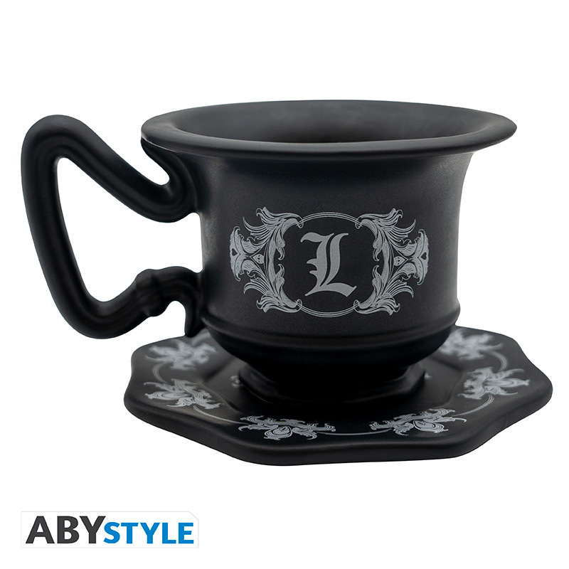 Weitere Ansicht: DEATH NOTE - Mug 3D with Saucer - L's Cup