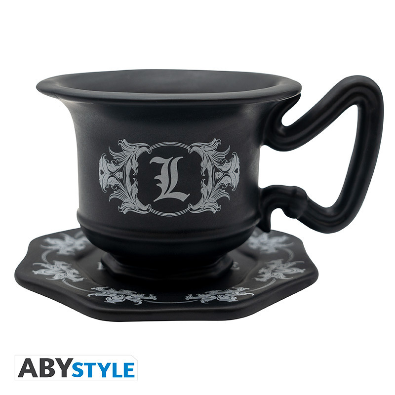 Weitere Ansicht: DEATH NOTE - Mug 3D with Saucer - L's Cup