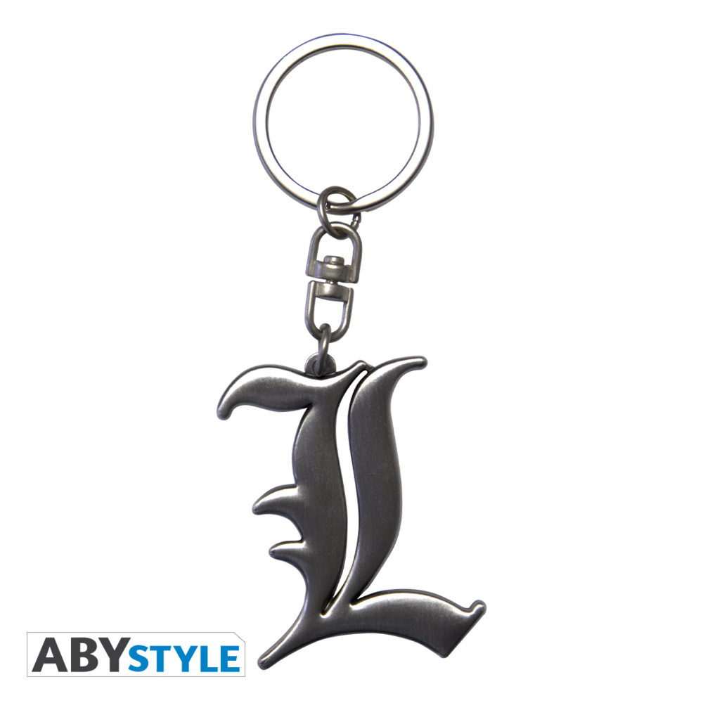 Weitere Ansicht: DEATH NOTE - Keychain 3D L Symbol