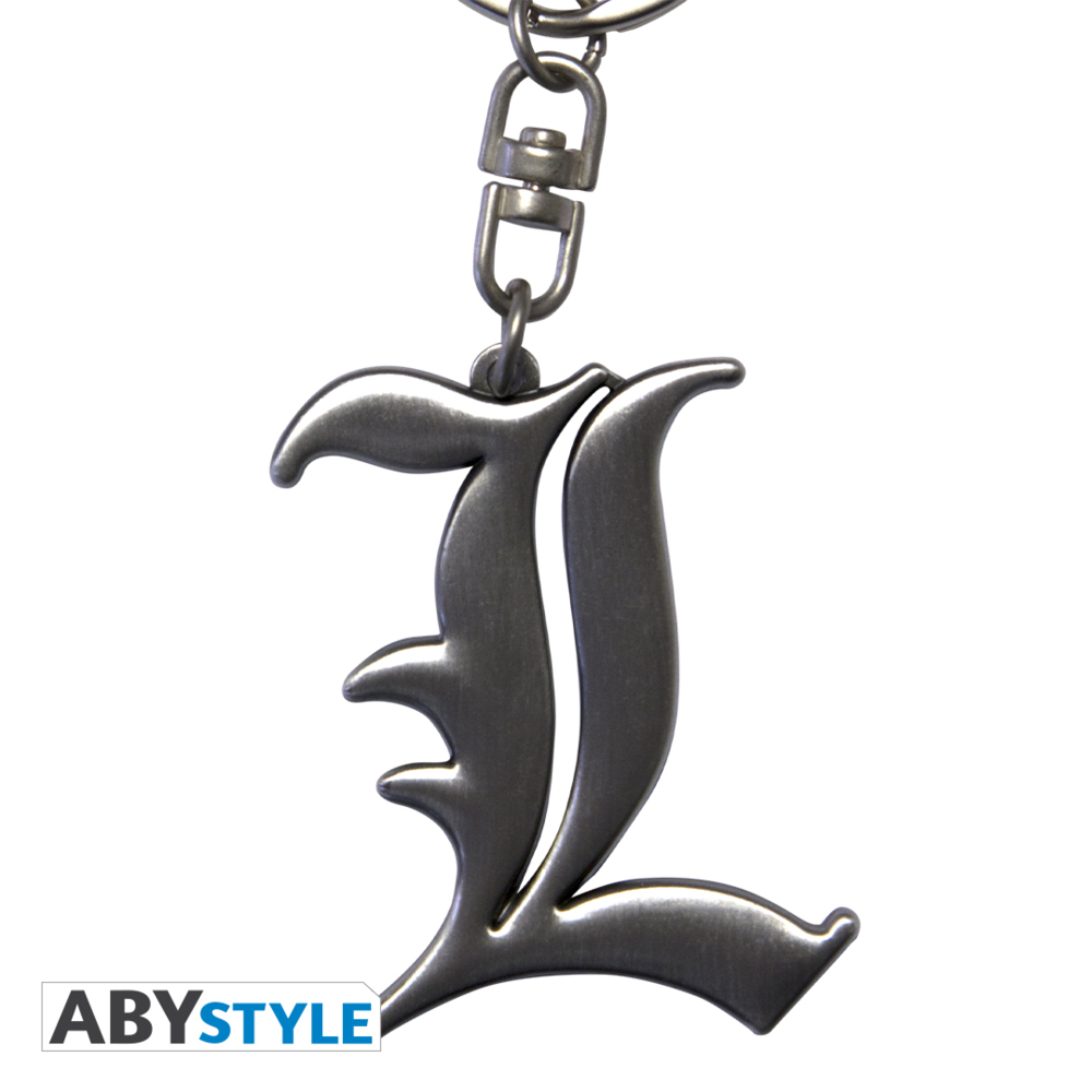 Weitere Ansicht: DEATH NOTE - Keychain 3D L Symbol